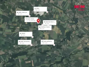 Pronájem bytu 1+kk, Černiv, 28 m2