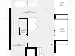 Pronájem bytu 2+kk, Brno, Marie Kudeříkové, 73 m2