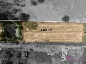 Prodej pozemku pro bydlení, Břeclav - Poštorná, 4463 m2
