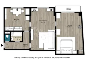 Prodej bytu 2+1, Benešov, Zapova, 62 m2