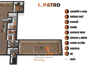 Prodej obchodního prostoru, Šatov, 470 m2