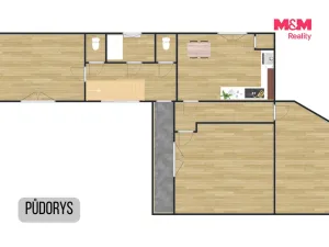 Pronájem atypického bytu, Čáslav - Čáslav-Staré Město, Formíkova, 90 m2