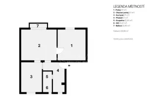Prodej bytu 2+1, Teplice, Ruská, 61 m2