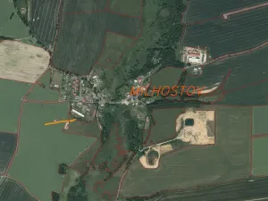 Prodej pole, Milhostov, 1500 m2