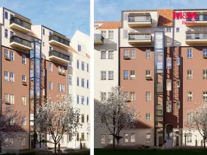 Prodej bytu 2+kk, Praha - Smíchov, Grafická, 37 m2