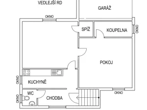 Prodej rodinného domu, Poříčí nad Sázavou, Čerčanská, 109 m2