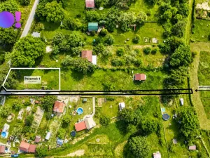 Prodej zahrady, Lipník nad Bečvou, Ořechy, 495 m2