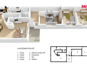 Prodej rodinného domu, Brno - Maloměřice, Jarní, 231 m2