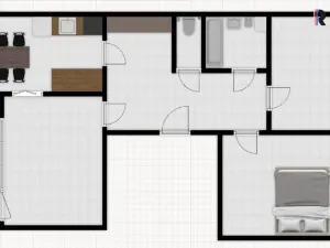 Pronájem bytu 3+1, Praha - Stodůlky, Kurzova, 79 m2