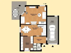Prodej rodinného domu, Plzeň, Jeřabinová, 170 m2