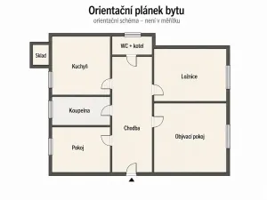 Prodej bytu 3+1, Karlovy Vary, Vřídelní, 74 m2