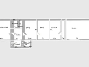 Prodej rodinného domu, Tři Dvory, 95 m2