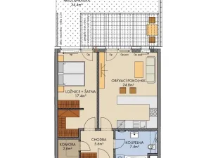Prodej bytu 2+kk, Praha, Drnovská, 95 m2