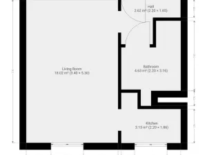Pronájem bytu 1+kk, Praha - Chodov, Ledvinova, 29 m2