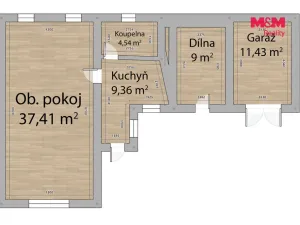 Prodej rodinného domu, Blšany, Plzeňská, 100 m2