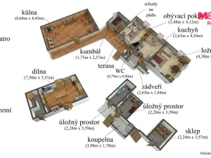 Prodej rodinného domu, Blšany, Plzeňská, 57 m2
