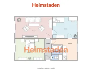 Pronájem bytu 3+1, Havířov - Město, Národní třída, 66 m2