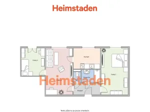 Pronájem bytu 3+1, Havířov - Město, Národní třída, 63 m2