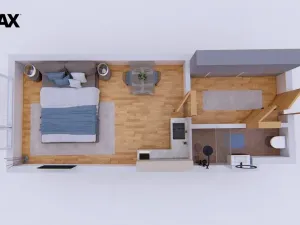 Pronájem bytu 1+kk, Praha - Chodov, Blažimská, 1225 m2