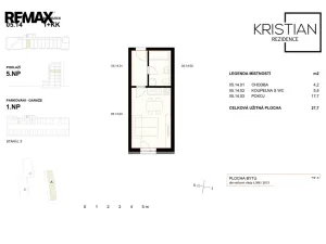 Pronájem bytu 1+kk, Hradec Králové - Nový Hradec Králové, Pod Zámečkem, 28 m2