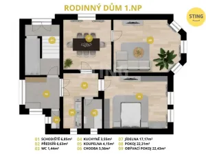 Prodej rodinného domu, Opava, Požárnická, 270 m2
