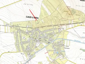 Prodej pole, Újezd u Brna, 3824 m2