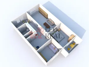 Pronájem bytu 3+1, Veselí nad Moravou, náměstí Míru, 73 m2