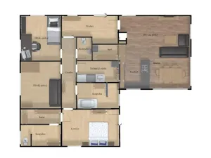 Prodej rodinného domu, Rumburk, Ke koupališti, 135 m2