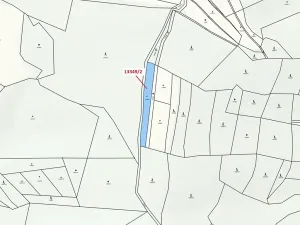 Dražba louky, Hovězí, 1344 m2