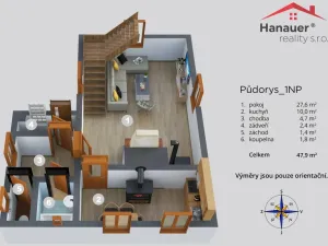 Prodej chalupy, Verneřice - Rychnov, 85 m2