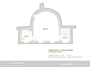 Pronájem kanceláře, Ivančice, Mlýnská, 70 m2
