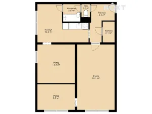 Prodej bytu 3+1, České Budějovice, Fr. Ondříčka, 64 m2