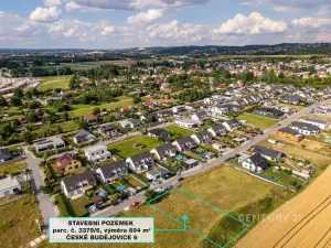 Prodej pozemku, České Budějovice, 894 m2