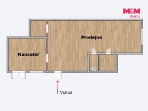 Pronájem obchodního prostoru, Čáslav - Čáslav-Staré Město, Formíkova, 67 m2