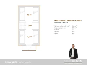 Prodej chaty, Nebovidy, 48 m2