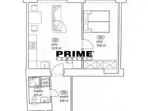 Pronájem bytu 2+kk, Praha - Vinohrady, Vinohradská, 50 m2