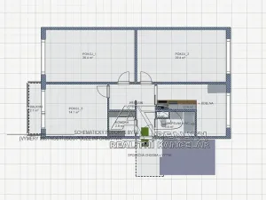 Prodej bytu 3+1, České Budějovice, 80 m2