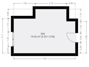 Pronájem kanceláře, Plzeň, Skrétova, 20 m2