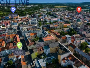 Pronájem kanceláře, Plzeň, Skrétova, 21 m2