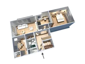 Prodej bytu 3+1, Říčany, Bezručova, 70 m2
