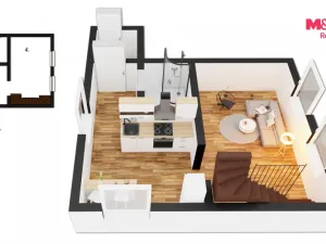 Prodej bytu 3+1, Bělá nad Svitavou, 65 m2