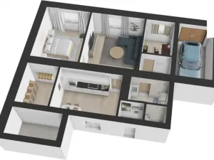 Prodej rodinného domu, Dukovany, 70 m2