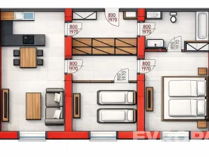 Prodej bytu 3+kk, Plzeň - Jižní Předměstí, U Borského parku, 78 m2