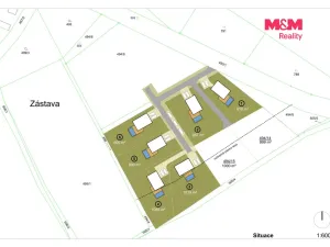 Prodej pozemku pro bydlení, Újezd u Sezemic - Zástava, 800 m2