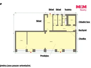 Pronájem obchodního prostoru, Sokolov, 137 m2