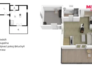 Prodej chaty, Český Krumlov - Latrán, Chvalšinská, 79 m2