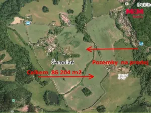 Prodej pole, Šemnice, 86204 m2
