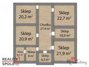 Prodej ubytování, Kovářská, nám. J. Švermy, 520 m2