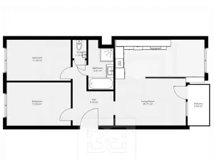 Pronájem bytu 3+kk, Praha - Háje, Emilie Hyblerové, 74 m2