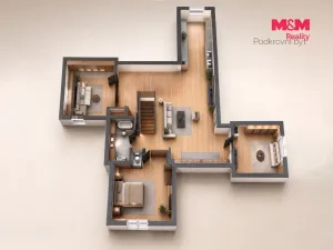 Prodej bytu 2+kk, Liberec, Ruprechtická, 100 m2